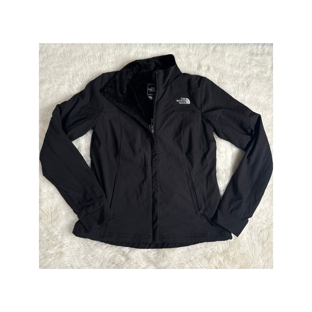 The North Face Ruby Raschel Jacket Apex Soft Shell Silken Fleece Lined Sz Small